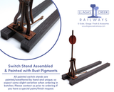 1:20.3 Scale Switch Stand Kit (3ft Narrow Gauge)